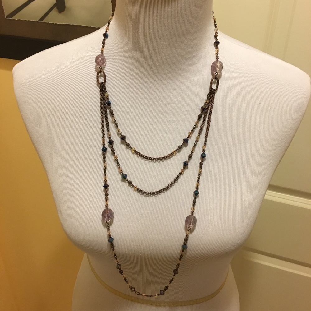 Lia Sophia Multi Layer Necklace